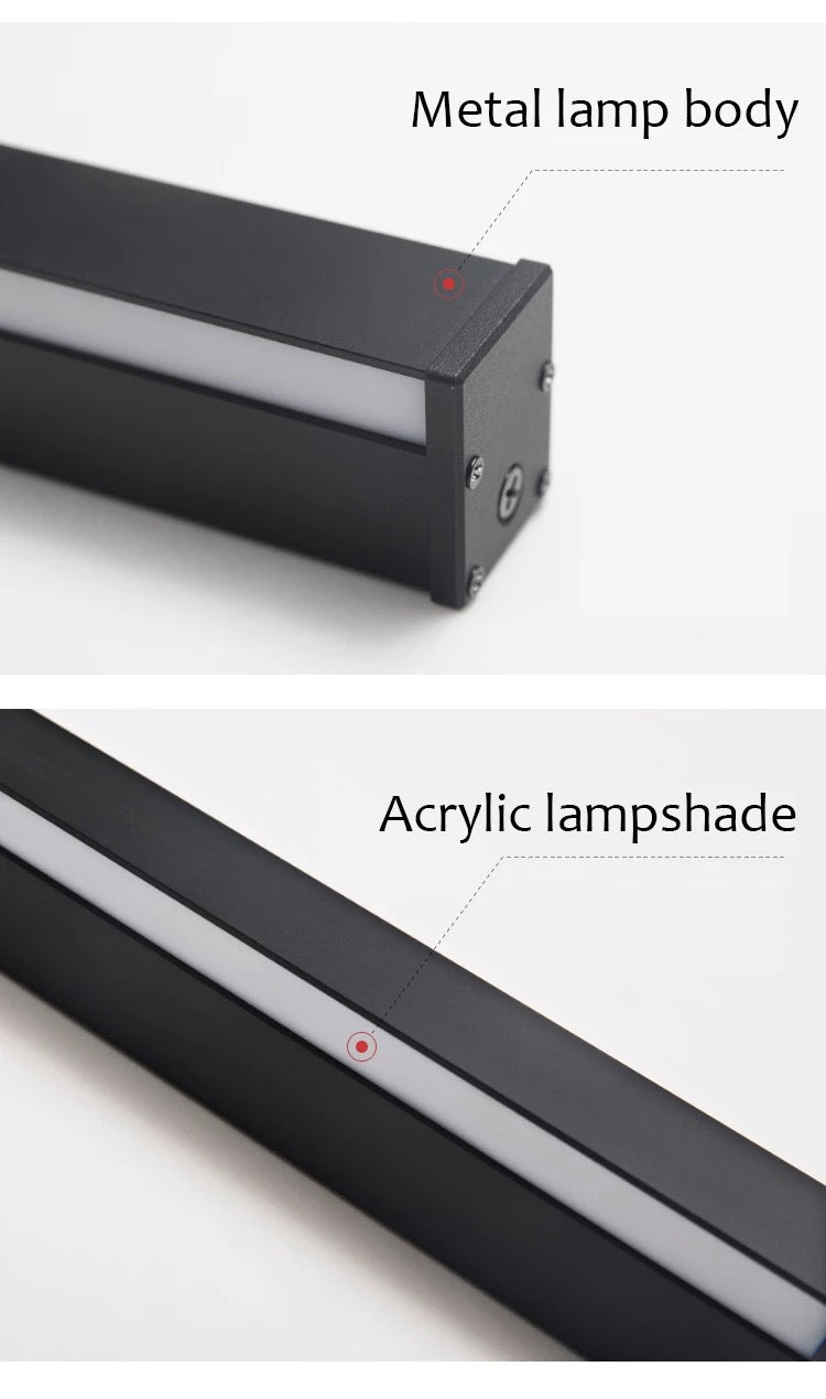 LumaNova Nordic Linear Bar Wall Light for Modern Interiors