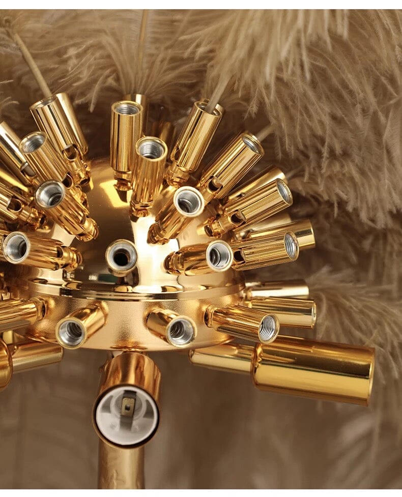 AuraFeather Luxe állólámpa modern lakóterekhez