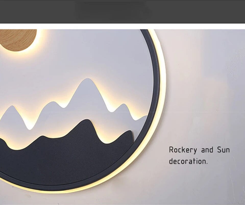 Lampe murale extérieure Aurora Horizon en aluminium, lumière moderne