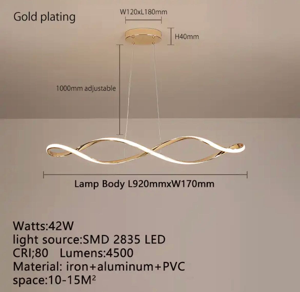 Nordic Spiral Chandelier With Scandinavian Charm And Glow