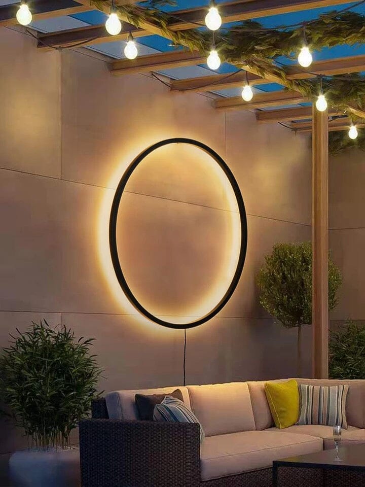AuroraX Orbit Round LED Wall Light Modern Fixture Pro