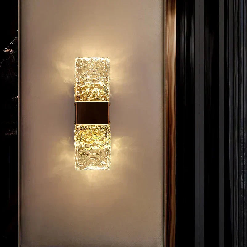 Aurelia Crest Wall Lamp Ambient Handcrafted Lighting