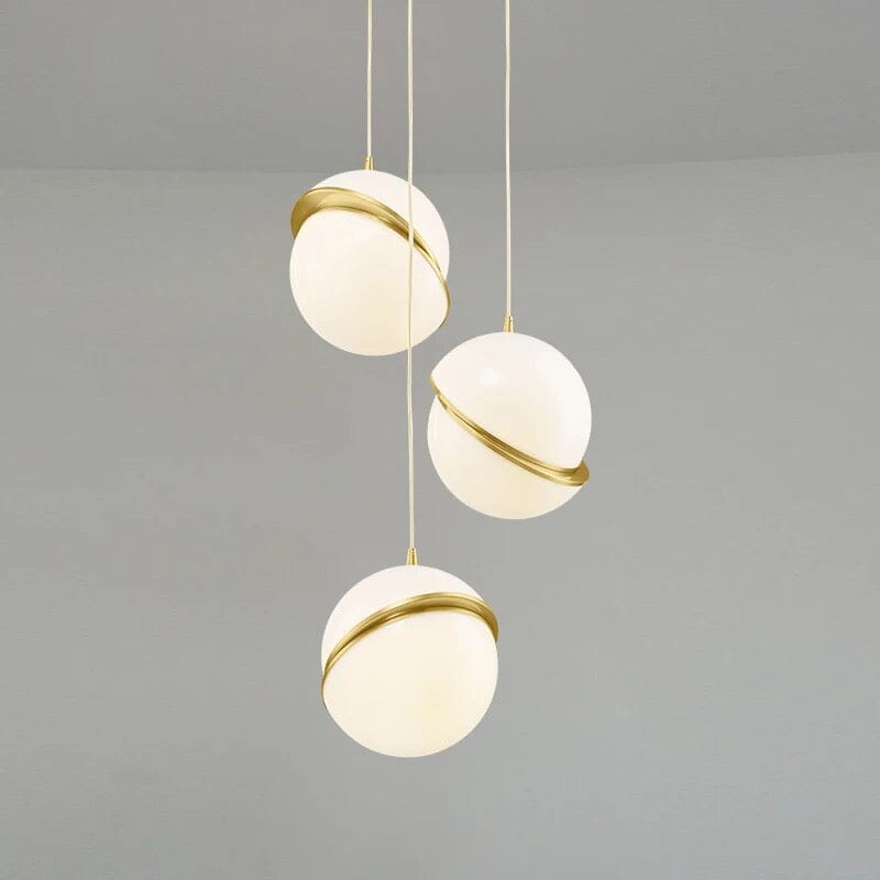 Celestial Planet Pendant Light Modern Iron Ceiling Fixture