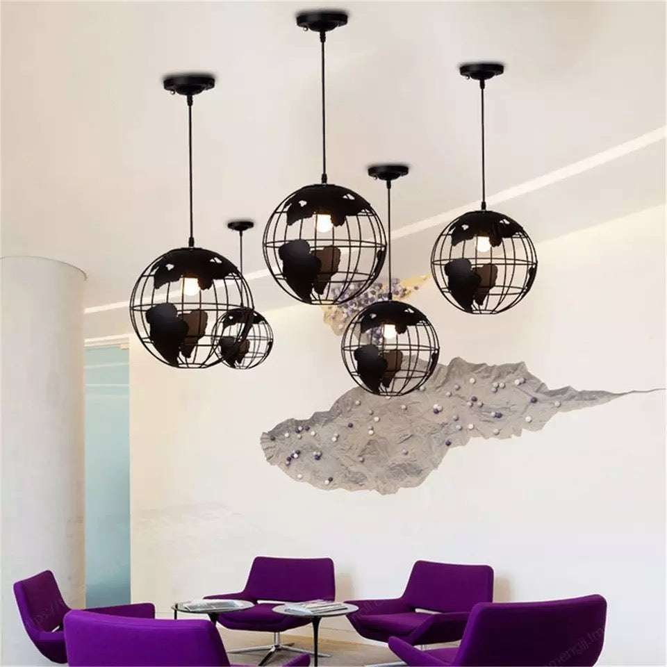 Orbis Globe Ceiling Pendant Light for Modern Spaces