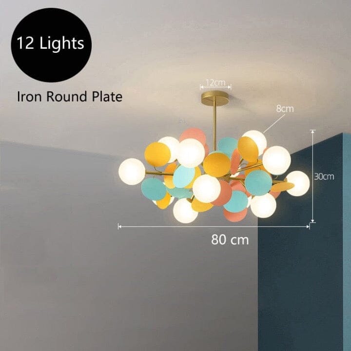 Candeeiro de Teto AstraNova Prism Art Déco Iluminação Nórdica