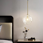 Arden Nordic Glass Orb Pendant Lights by Linvale Studio