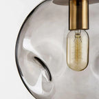 Aeris Glass Pendant Light Minimalist Ceiling Lamp Modern Living