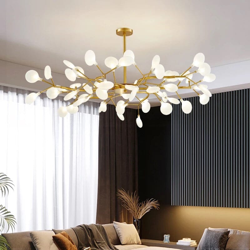 LuminaBranch Nordic Tree Chandelier With Gold Or Black