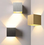 LumaCube Classic Wall Light for Indoor and Outdoor Spaces