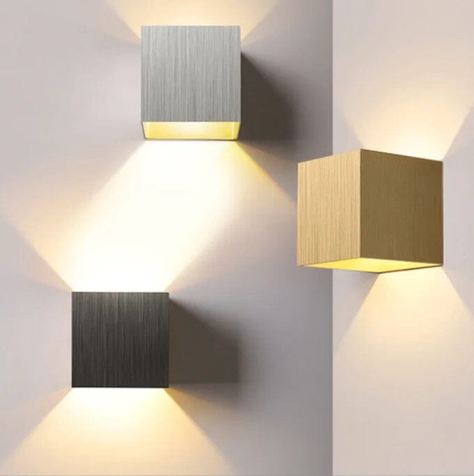 LumaCube Classic Wall Light for Indoor and Outdoor Spaces