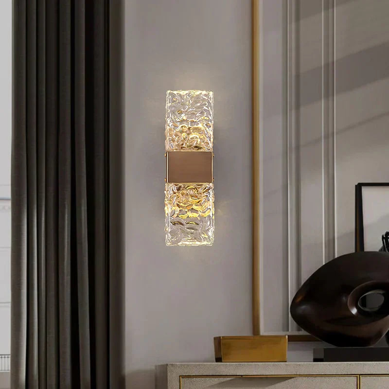 Aurelia Crest Wall Lamp Ambient Handcrafted Lighting
