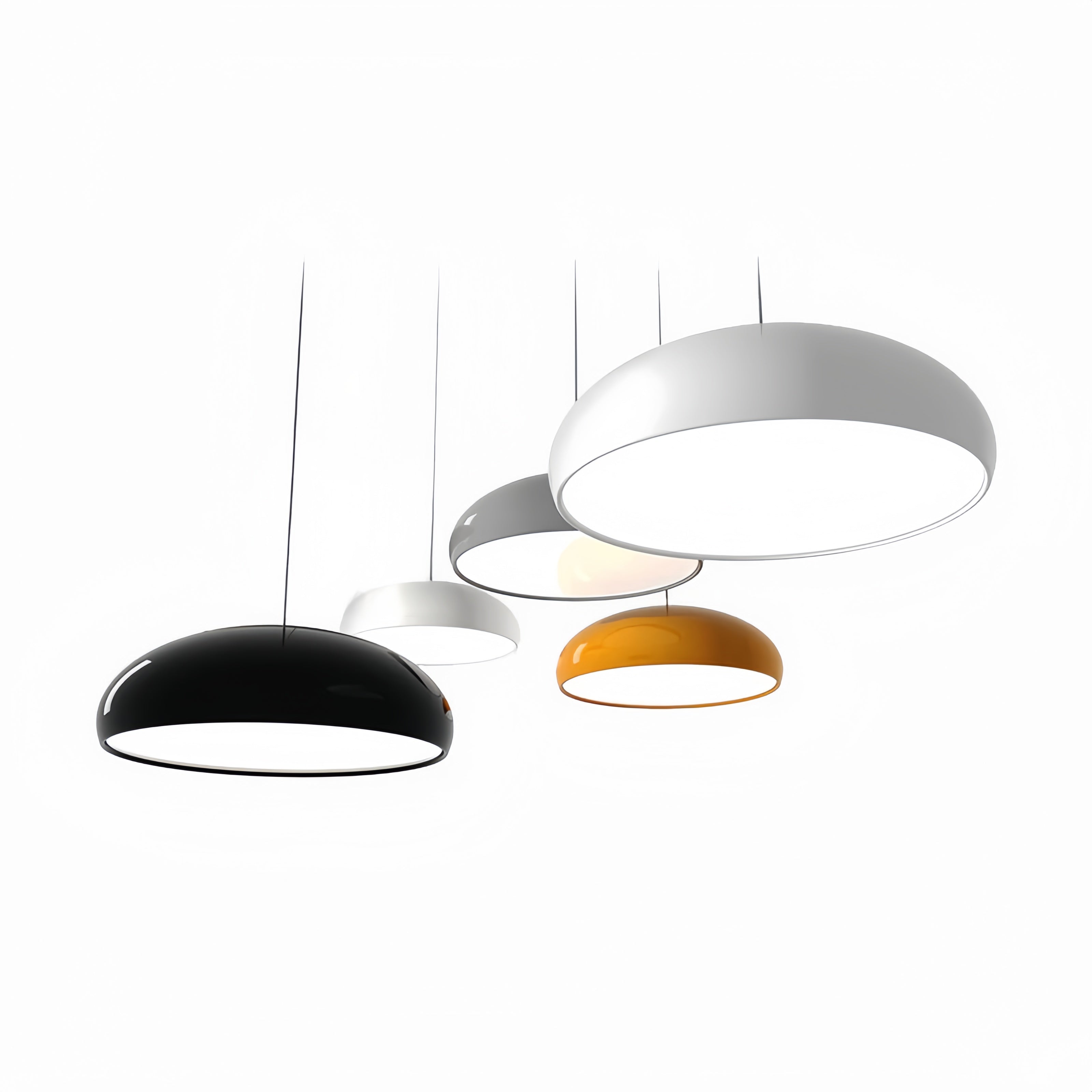 Mariselle | Sleek Round Ceiling Light in Leilani Style