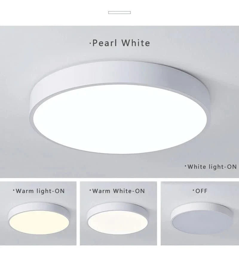 LumaNova LED Ceiling Light With Modern Design And Even Illumination