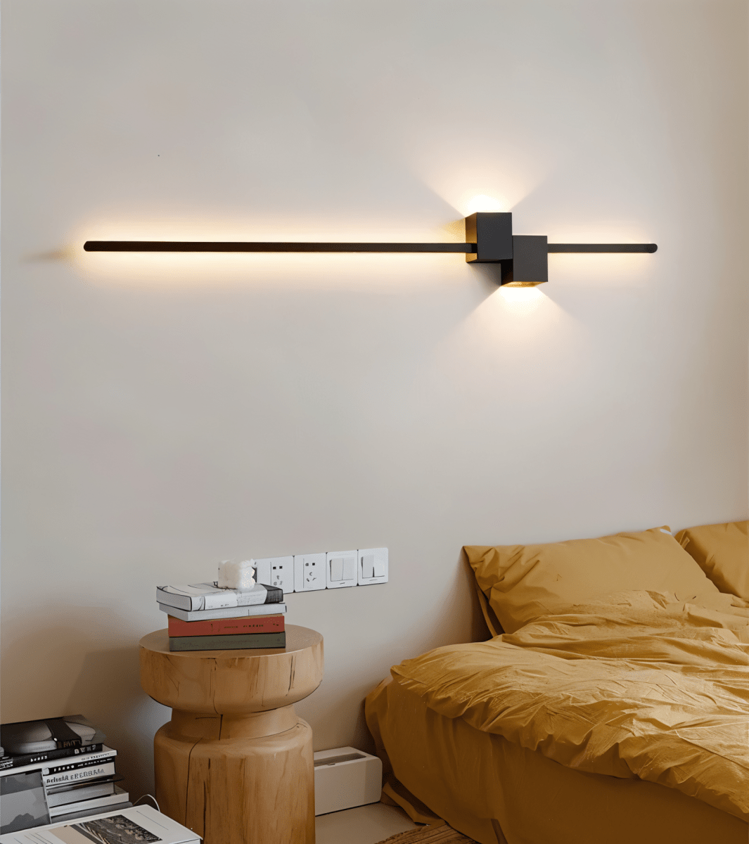 Minimalist LED Wall Light Linea Glow Modern And Elegant Lighting