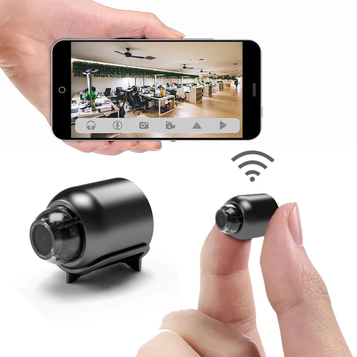 NovaSight Mini Cam | Wireless HD Night Vision Surveillance