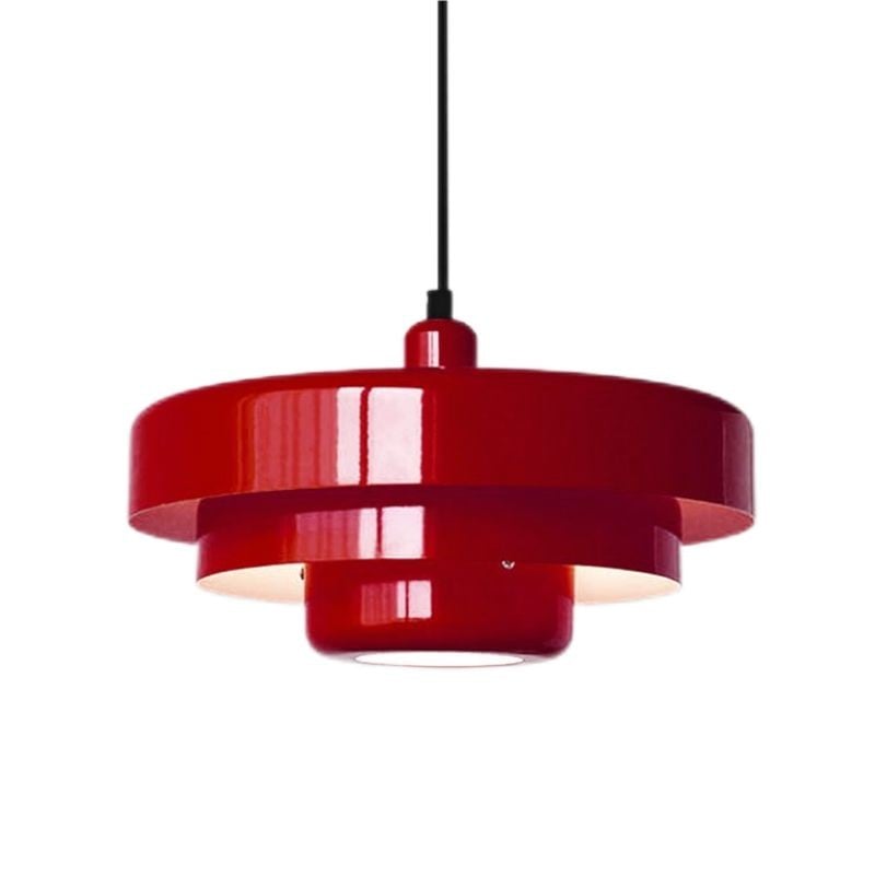 LumaNord Drie Lagen Noordse Hanglamp Met Bauhaus Metalen Afwerking