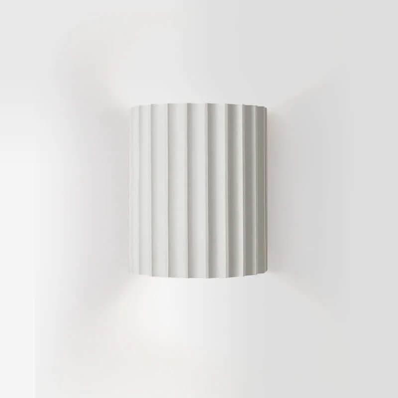 LumaNest Modern Resin Wall Lamp With Ambient LED Glow