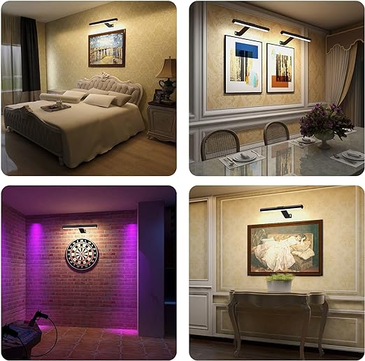 LumaFrame Luz de Parede Sem Fios para Iluminação de Galeria