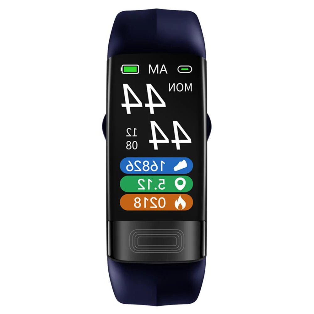 Svulp | Smart Health Bracelet | ECG/EKG & PPG Bio-Sensor | Blood Pressure & SpO2 Monitor | Lorenz Scatter Plot HRV Analysis | IP67 Waterproof Fitness Tracker