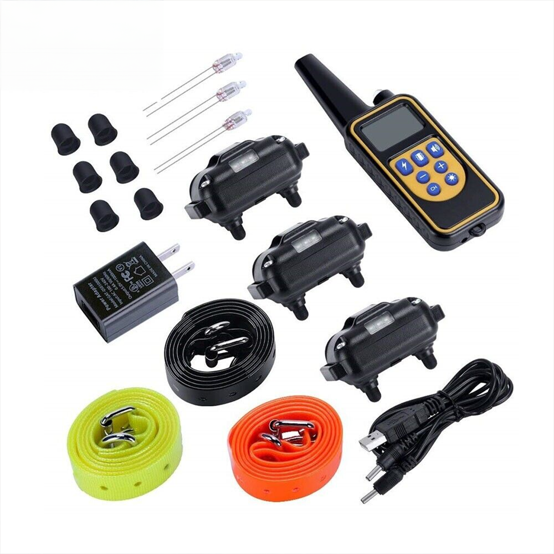 Coleira de Treino Remota Impermeável para Cães Ravenco 2900ft