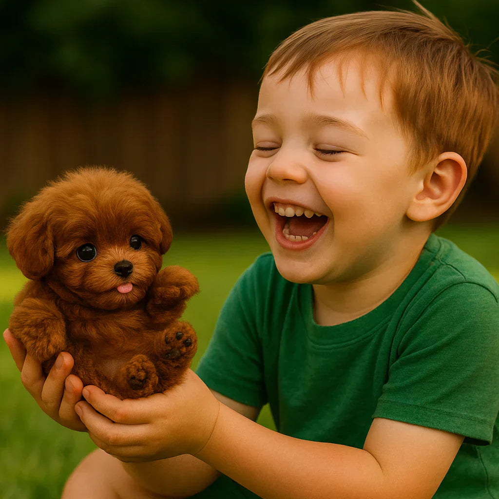 CuddlePup Animatronic Plush Puppy With Realistic Movements And Sounds