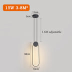 LyraVale Iron Pendant Light for Kitchen Modern Minimalist