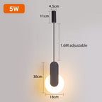 LyraVale Iron Pendant Light for Kitchen Modern Minimalist