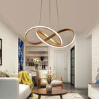 QuantaTwirl LED Pendant Light With Twisted Modern Design