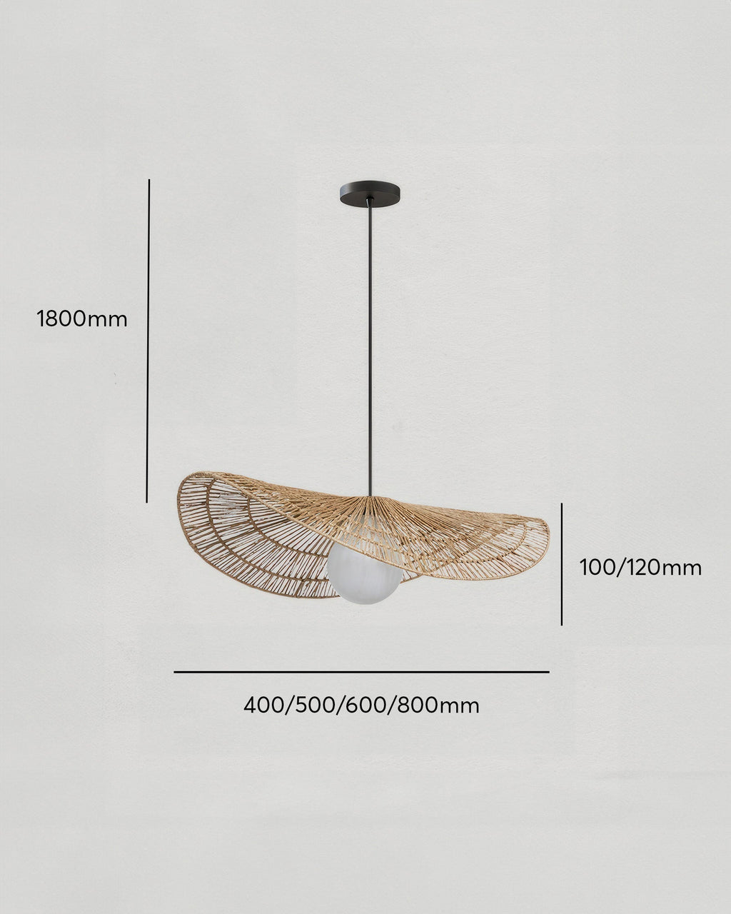 Kairoa Rattan Chandelier Japanese Inspired Wabi Sabi Handwoven Ambient Lighting