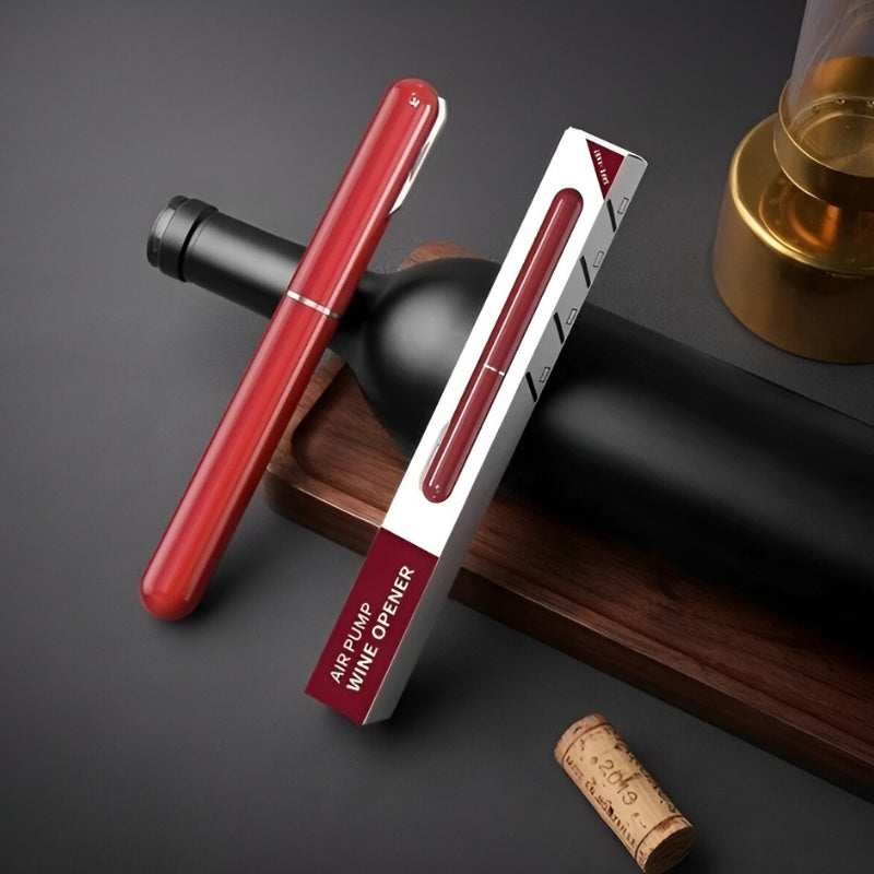 Air Pressure Wine Opener For Effortless Bottle Opening