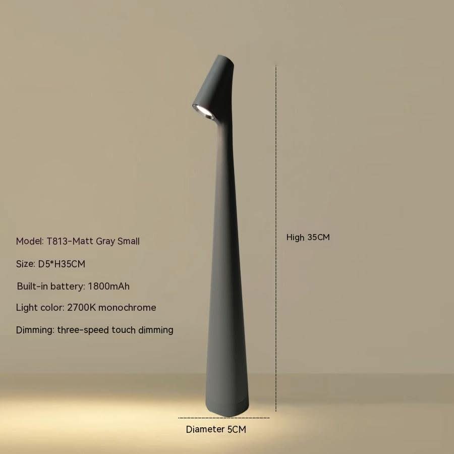 LumaNova Rechargeable Table Lamp With Modern Design And Long Battery Life