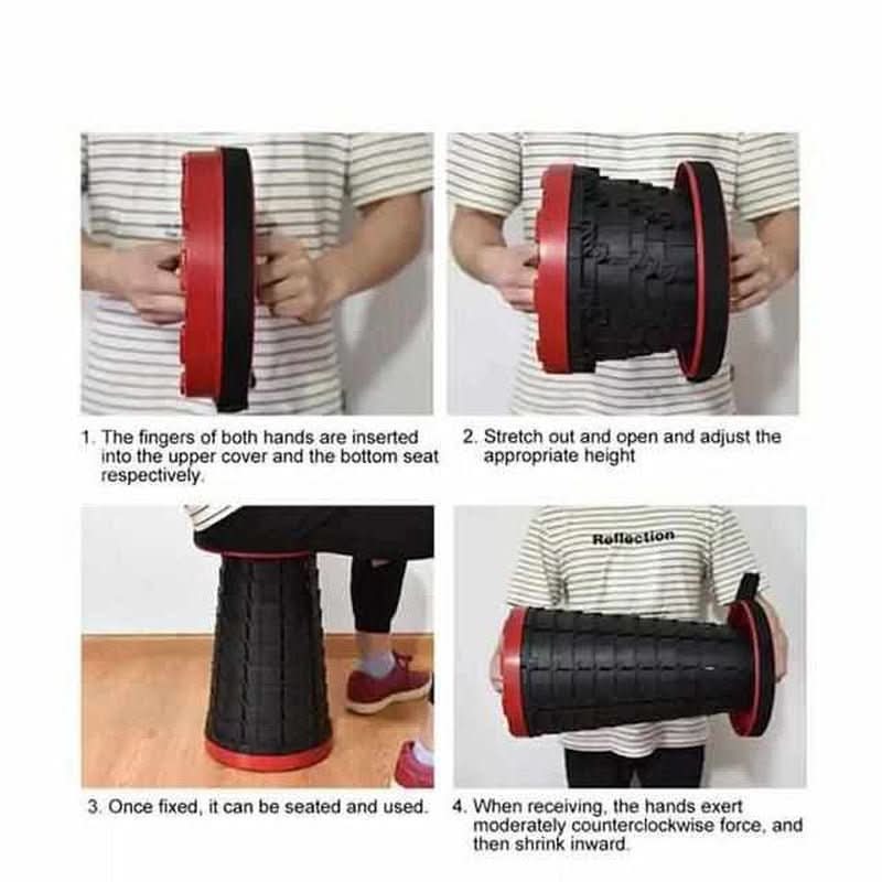 トレイルフレックス 伸縮式折りたたみ椅子 屋内外の快適さのために