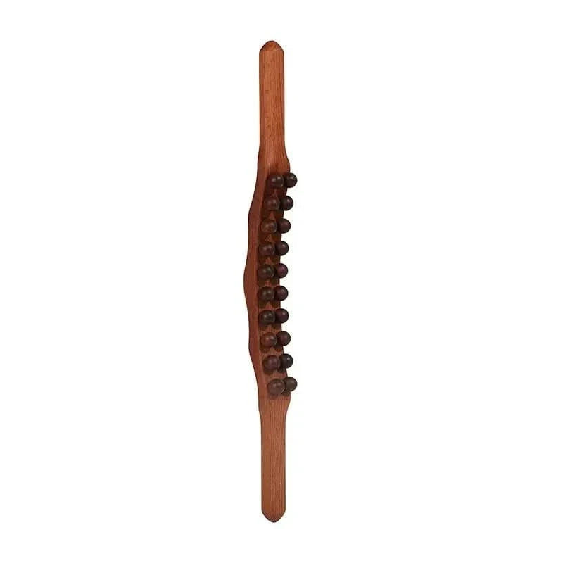 Woodora Pro Natural Wooden Gua Sha Massage Stick For Full Body Muscle Relief
