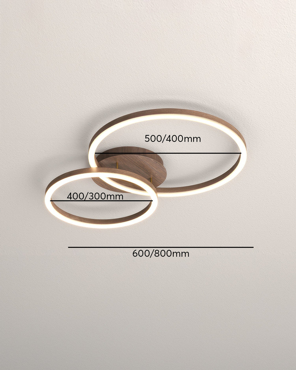 Asteron Geometric LED Ceiling Light Flush Mount for Modern Homes