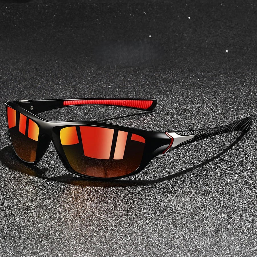 LumenEdge Polarized Sunglasses With UV400 Protection And Rubber Grips