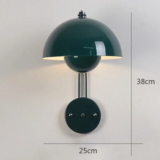 LumaBloom Mushroom Wall Light - Modern Dutch Design