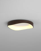 Solvren Nordic Wood Grain LED Ceiling Light For Living Rooms And Bedrooms