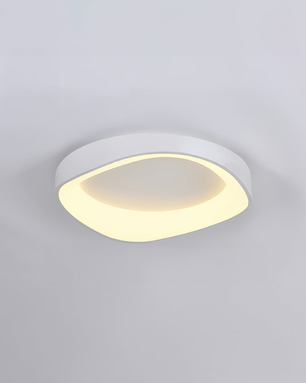 Solvren Nordic Wood Grain LED Ceiling Light For Living Rooms And Bedrooms